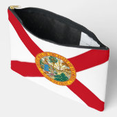 Print Cut Sew Bag with flag of Florida, USA アクセサリーポーチ (見開き)