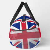 Print Cut Sew Bag with flag of United Kingdom ダッフルバッグ (右)