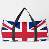 Print Cut Sew Bag with flag of United Kingdom ダッフルバッグ (裏面)