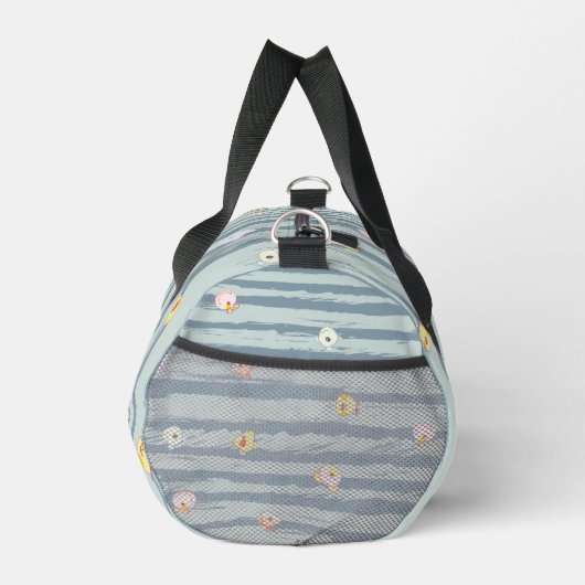 Print Cut Sew Duffel Bag – Whimsy Faces ダッフルバッグ (右)