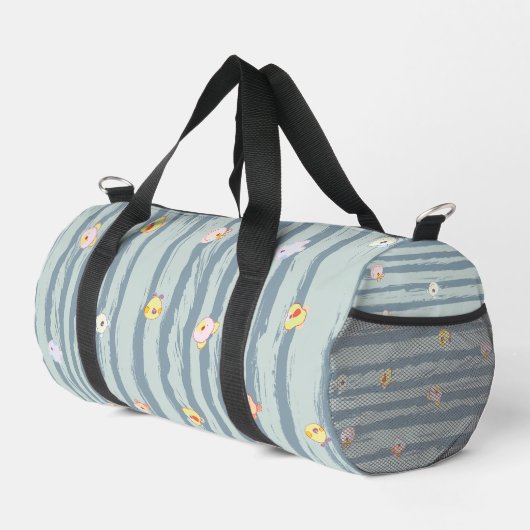 Print Cut Sew Duffel Bag – Whimsy Faces ダッフルバッグ (右コーナー)
