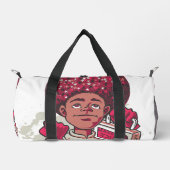 Print Cut Sew Small Duffel Bag – Baby Joy Pastel ダッフルバッグ (正面)