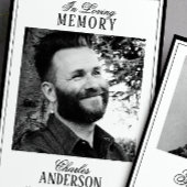 Print/Digital Loving Memory Memorial Thank You カード