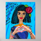 Print from original art ポスター (正面)