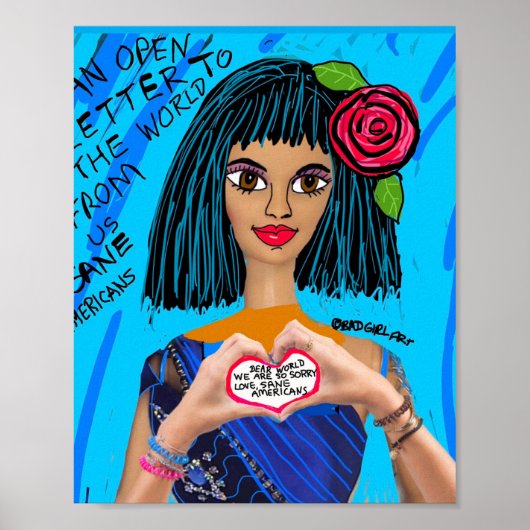 Print from original art ポスター (正面)