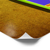 Print Graphic out of a series of legendary German  ポスター (コーナー)