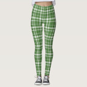 Print-Mid-Rise Comp Tights W – Golf Green Urban  レギンス (正面)