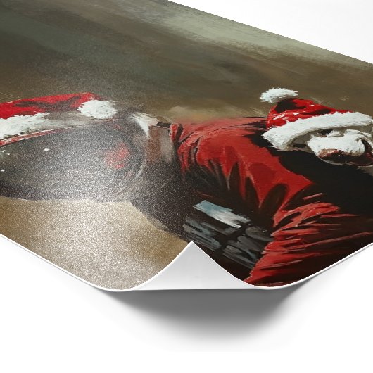 Print Natal Astronauta フォトプリント (角)