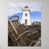 Print - North Rustico Light, PEI, Canada ポスター (正面)