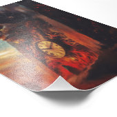 Print O Relógio e a Mortalha フォトプリント (角)