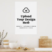 PRINT ORDER 24x36 Inch Tall Poster Event Sign ポスター (キッチン)