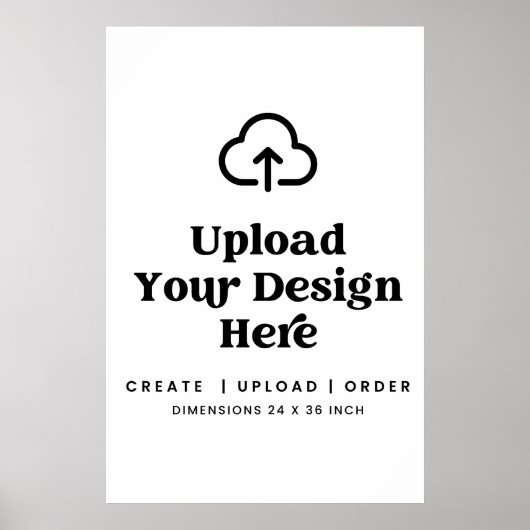 PRINT ORDER 24x36 Inch Tall Poster Event Sign ポスター (正面)