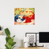 Print: Two Cats ポスター (ホームオフィス)