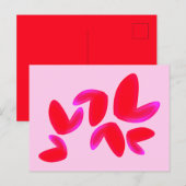 Print, Value Poster Paper (Semi-Gloss) with Hearts シーズンポストカード (正面/裏面)