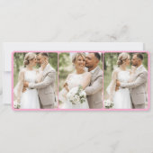 Printable Destination Wedding Boarding Pass  招待状 (裏面)