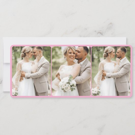 Printable Destination Wedding Boarding Pass  招待状 (裏面)