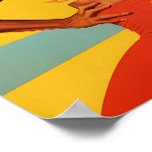 Printable Gym Wall Art 70s Poster Gym Art Print Fi ポスター (角)