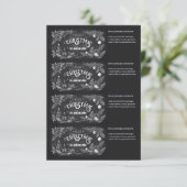 Printable Homemade Christmas Gift Labels 招待状 (スタンド正面)