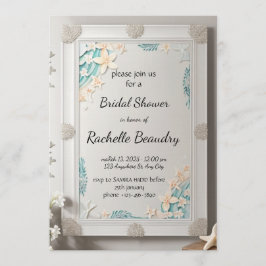 Printable Invitation Template for Bridal shower 招待状
