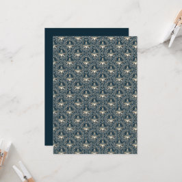 Printable Star of 疑問に思 Mandalaアールデコ・ファン 招待状