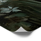 Printable Tulips Wall Art, Antique Spring Meadow ポスター (角)