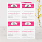 Printable Vendor Slips – Editable Instant Download カード (黄色い花)