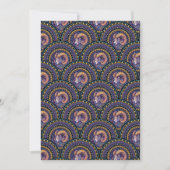 Printable Whimsical Aries Zodiac Mandala Art Deco 招待状 (正面)