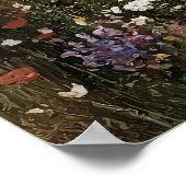 Printable Wildflowers Wall Art, Antique Spring ポスター (角)