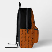 Printed Backpack ECC,mochila gol プリントバックパック (左)