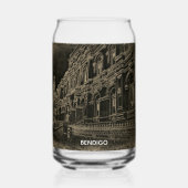 Printed can glass 16 ounce ガラス缶 (正面)