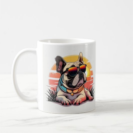 Printed Coffee Mug コーヒーマグカップ (左)