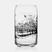 Printed glass can set of 1 ガラス缶 (正面)