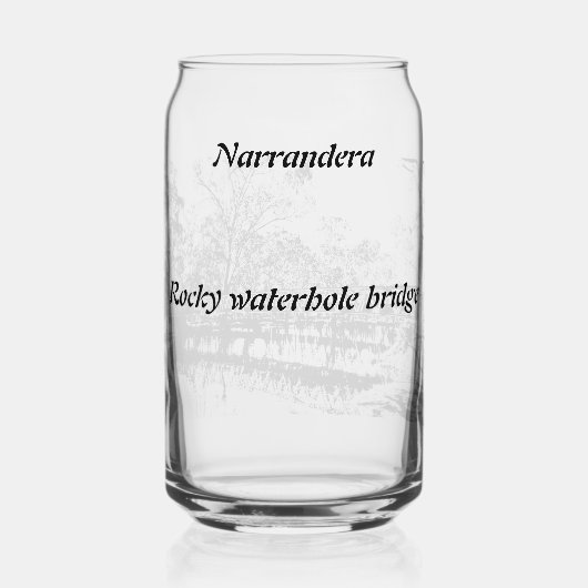 Printed glass can set of 1 ガラス缶 (裏面)