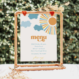 Printed Sunパーティーメニュー