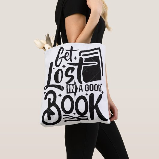 Printed Tote Bag – Reusable Shopping & Book Carry  トートバッグ (クローズアップ)