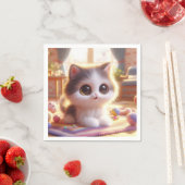 PrintPerfect冬の衣服:ユニークドレスのオンライン スタンダードカクテルナプキン (インサイチュ)