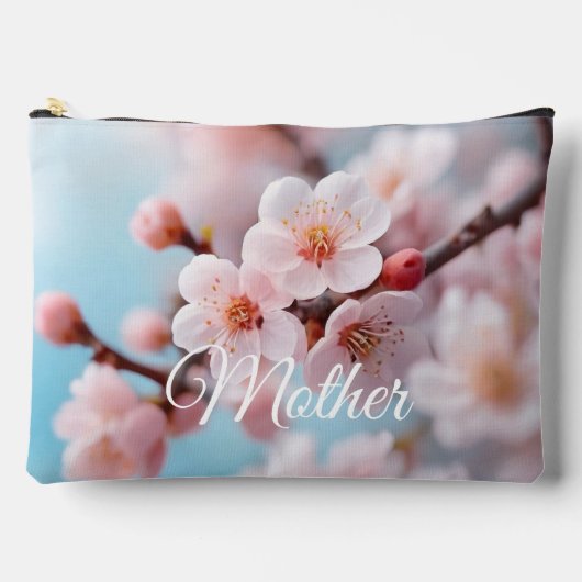 PrintPink Blossom Magic  Cut Sew Bag アクセサリーポーチ (正面)