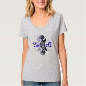 prints angel phrases gratitude tシャツ (正面)