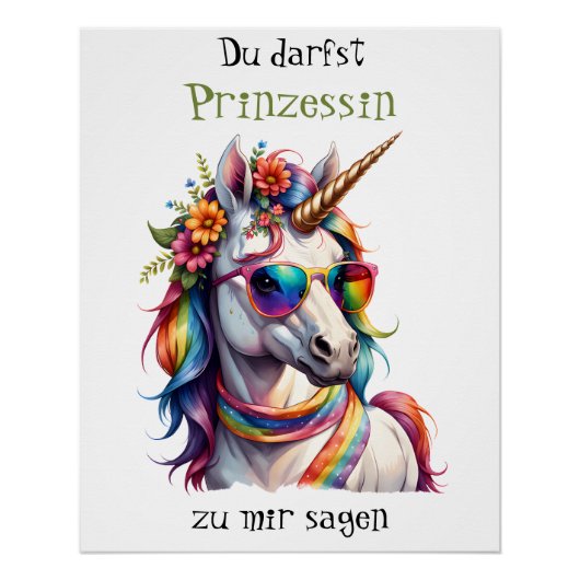 Prinzessin Einhorn 3 ポスター (正面)