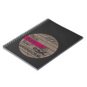 Prinzessin tragt Wanderschuhe, Sonenuntergang ノートブック (左側)