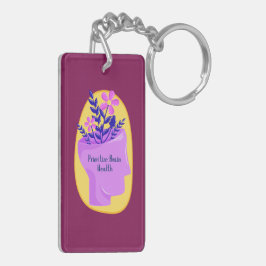 Prioritize Brain Health Keychain キーホルダー