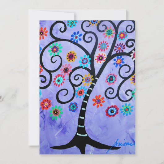 PRISARTSによるバーのバルミツワーの招待状 招待状 (正面)