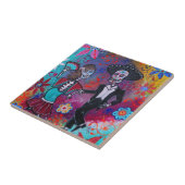 prisartsによるメキシコ人のBailarのマリアッチの踊りのカップル タイル (側面)