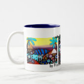 PRISARTSのコーヒー・マグ ツートーンマグカップ (左)