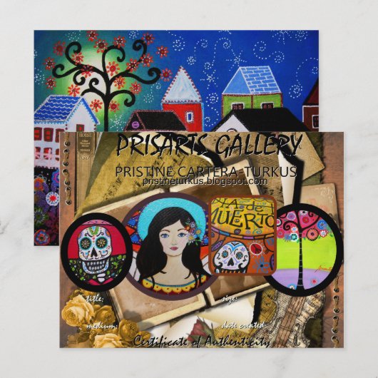 Prisarts COA ポストカード (正面/裏面)