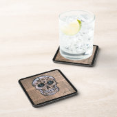 Prisarts Skull Dia de los Muertos Coasters コースター (右側)