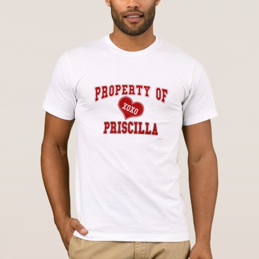 Priscillaの特性 Tシャツ (正面)