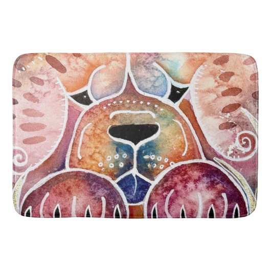 PRISM Chow – ドッグクレートマット バスマット (正面)