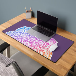 Prism Flower Mandala Desk Mat デスクマット