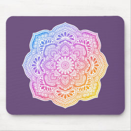 Prism Flower Mandala Mousepad マウスパッド